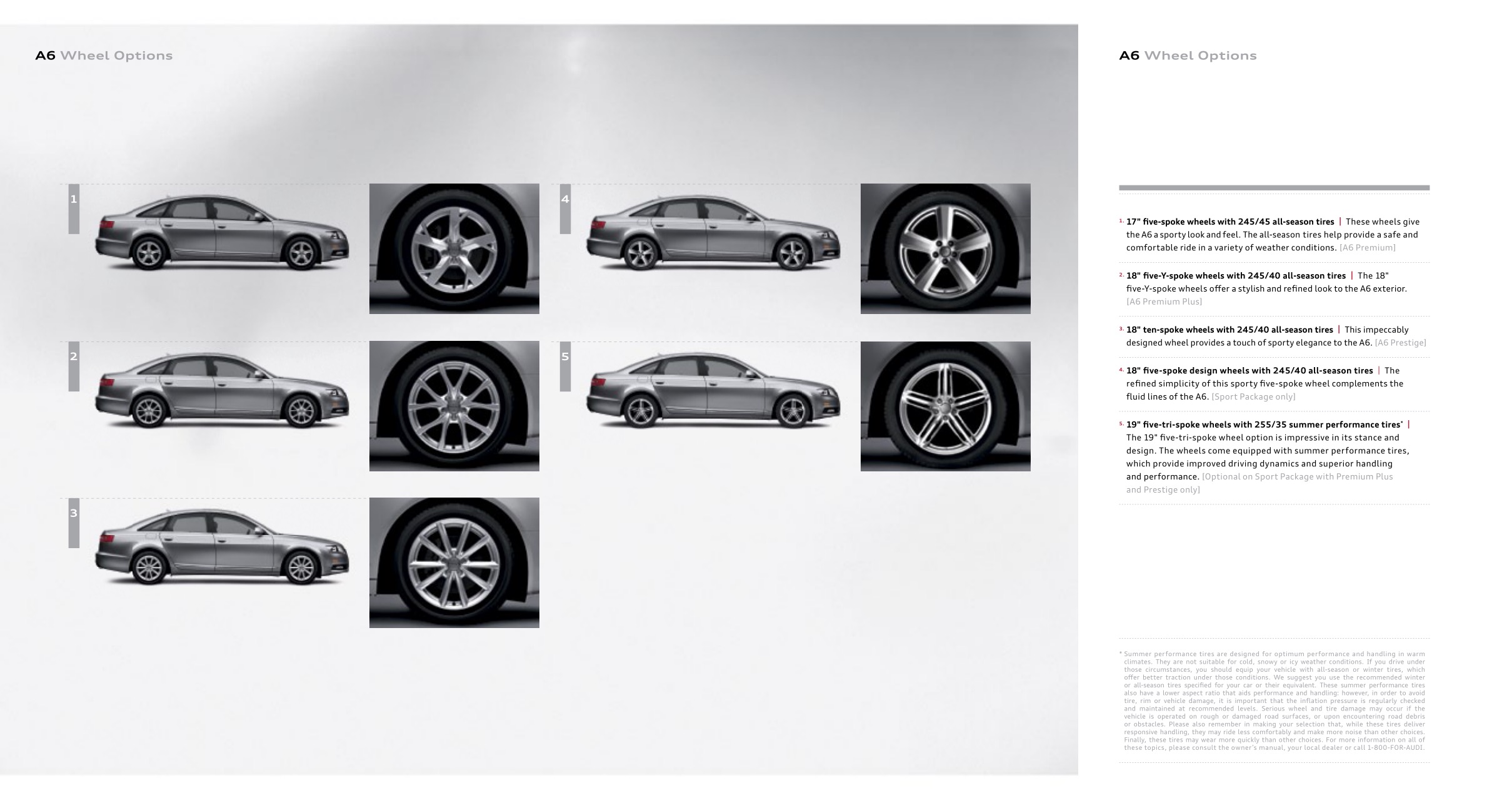 2010 Audi A6 Brochure Page 30